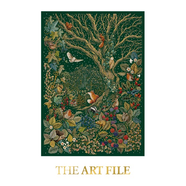 The Art File - Опаковъчна хартия "Тайната градина" 1